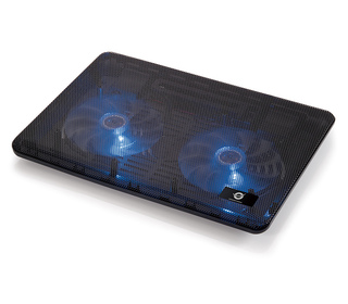 Conceptronic CNBCOOLPAD2F système de refroidissement pour ordinateurs portables 39,6 cm (15.6") Noir