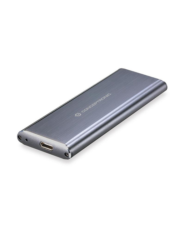 Conceptronic HDE01G Boîtier de disques de stockage Enceinte ssd Gris M.2