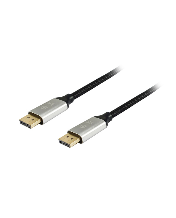 Equip 119261 câble DisplayPort 1 m Aluminium, Noir
