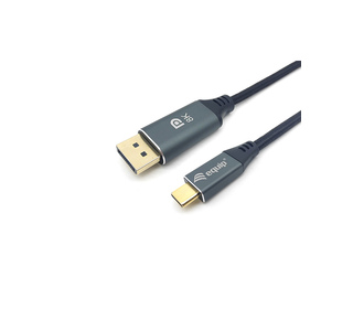 Equip 133422 câble vidéo et adaptateur 2 m USB Type-C DisplayPort Gris