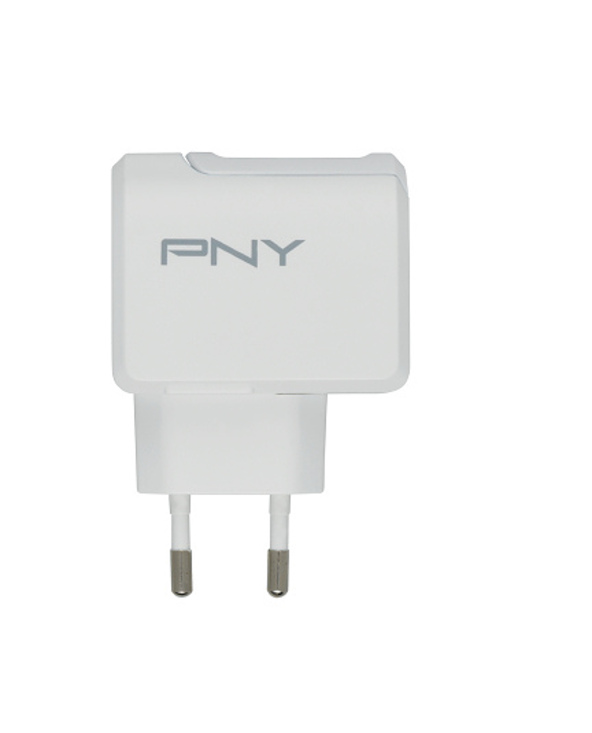 PNY P-AC-TC-WEU01-RB chargeur d'appareils mobiles Blanc Intérieure