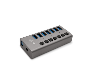 i-tec USB 3.0 Charging HUB 7port + Power Adapter 36 W
