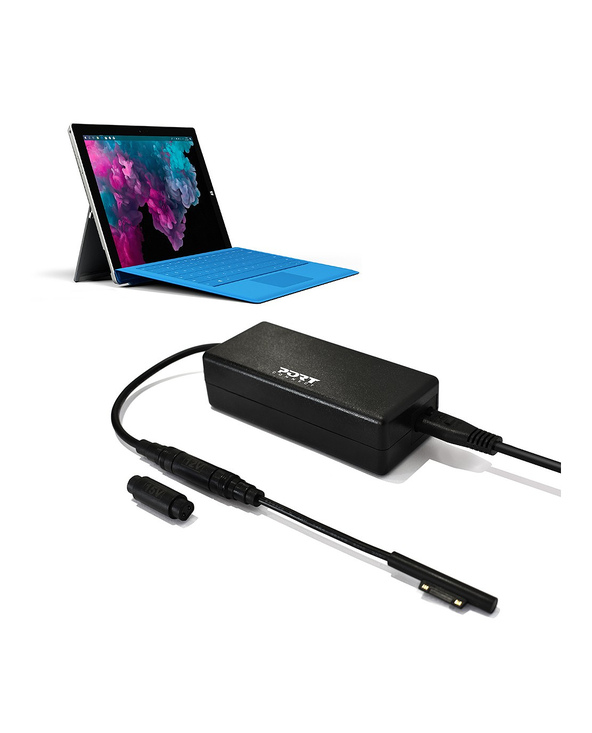 Port Designs 900102-EU adaptateur de puissance & onduleur Intérieure 60 W Noir