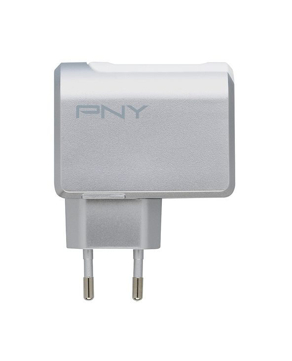 PNY P-AC-2UF-SEU01-RB chargeur d'appareils mobiles Blanc Intérieure