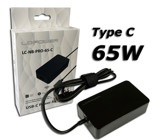 LC-Power LC-NB-PRO-65-C adaptateur de puissance & onduleur Intérieure 65 W Noir