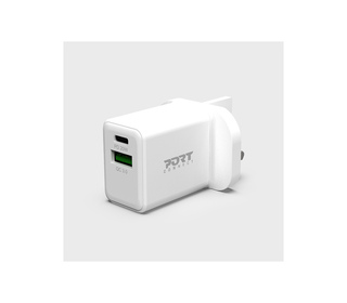 Port Designs 900069-UK chargeur d'appareils mobiles Blanc Intérieure