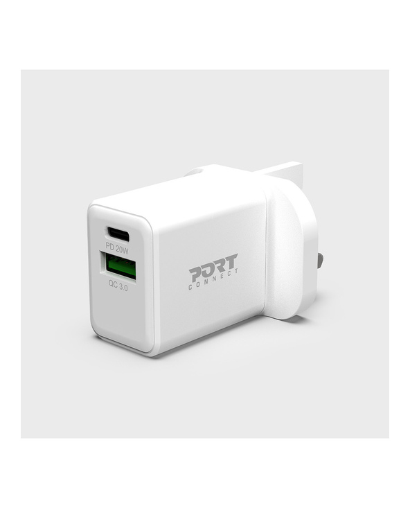 Port Designs 900069-UK chargeur d'appareils mobiles Blanc Intérieure