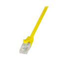 LogiLink 0.5m Cat.6 U/UTP câble de réseau Jaune 0,5 m Cat6 U/UTP (UTP)