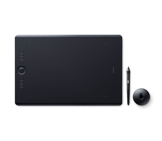Wacom Intuos Pro tablette graphique Noir 5080 lpi 311 x 216 mm USB/Bluetooth