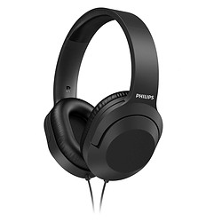 Philips TAH2005BK/00 écouteur/casque Écouteurs Avec fil Arceau Musique Noir