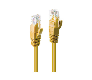 Lindy 48063 câble de réseau Jaune 2 m Cat6 U/UTP (UTP)