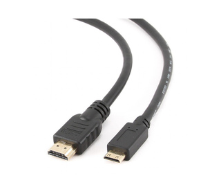 Gembird HDMI - mini HDMI, 3m câble HDMI HDMI Type A (Standard) HDMI Type C (Mini) Noir