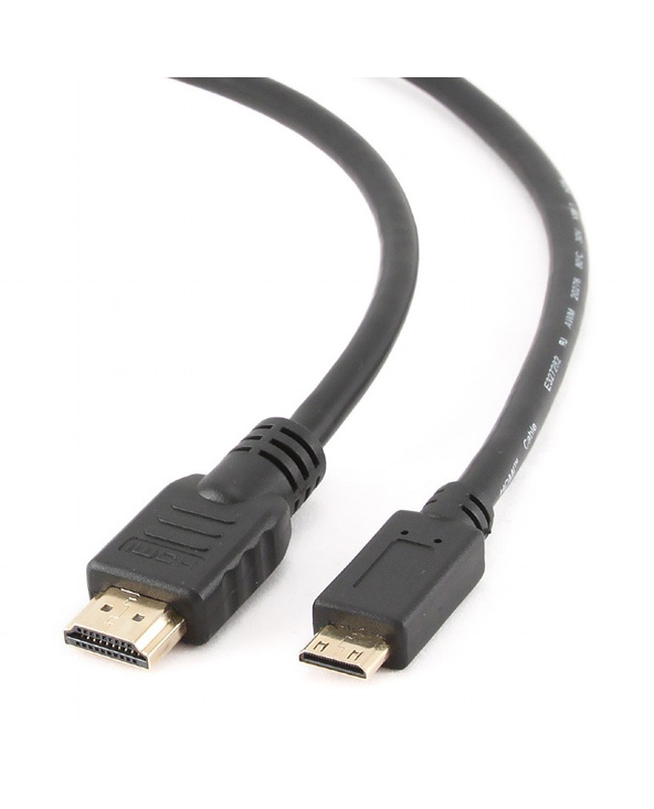 Gembird HDMI - mini HDMI, 3m câble HDMI HDMI Type A (Standard) HDMI Type C (Mini) Noir