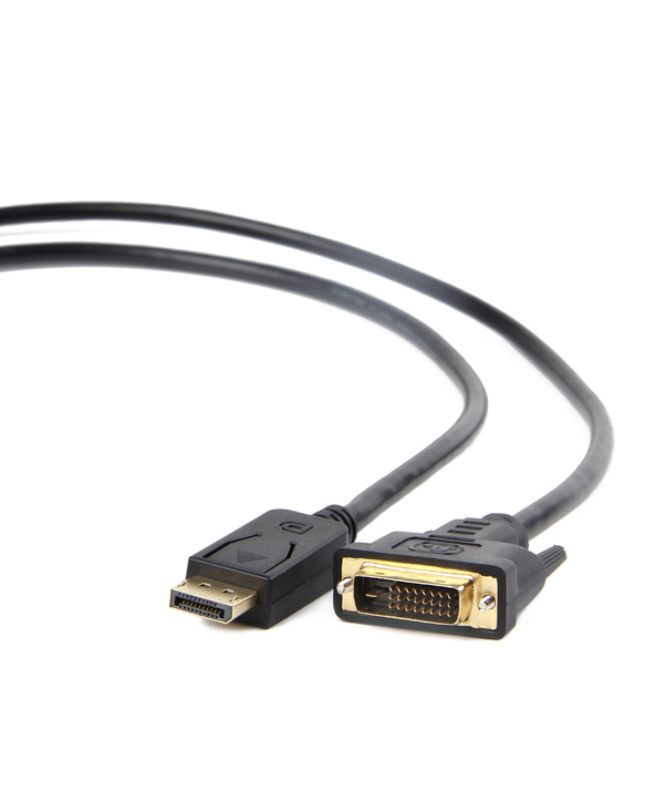 Gembird CC-DPM-DVIM-3M câble vidéo et adaptateur DisplayPort DVI Noir