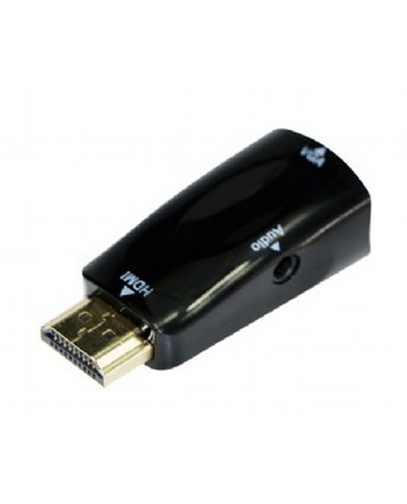 Gembird A-HDMI-VGA-02 changeur de genre de câble VGA (D-Sub) Noir