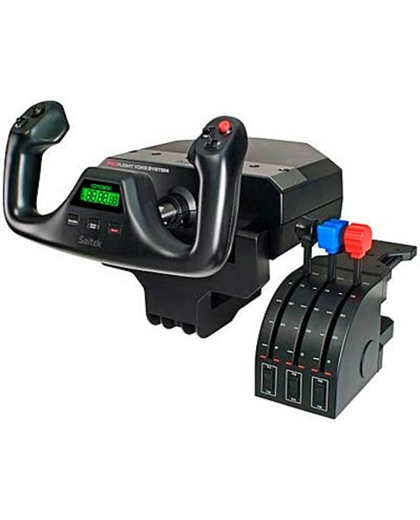 Logitech G Flight Yoke System Noir USB 2.0 simulation de vol Analogique/Numérique PC