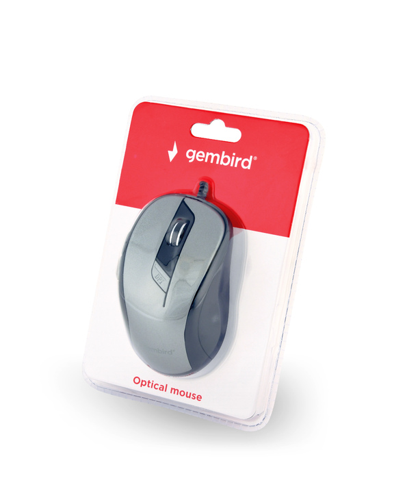 Gembird MUS-6B-01-BG souris Droitier USB Type-A Optique 1600 DPI