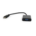 Gembird A-HDMI-VGA-04 câble vidéo et adaptateur 0,15 m VGA (D-Sub) HDMI Type A (Standard) Noir