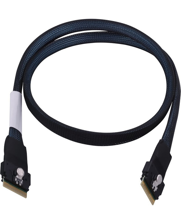 Microchip Technology ACK-I-SlimSASx8-SlimSASx8-0.8M 0,8 m Noir