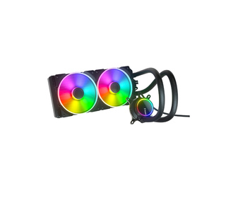 Fractal Design Celsius+ S28 Prisma Processeur Refroidisseur de liquide tout-en-un Noir, Blanc 1 pièce(s)