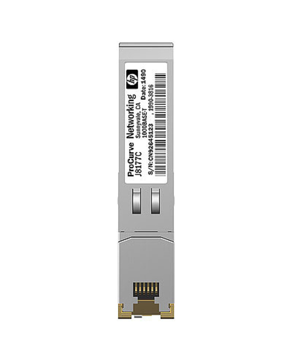 Hewlett Packard Enterprise X120 1G SFP RJ-45 T module émetteur-récepteur de réseau Cuivre 1000 Mbit/s