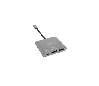 Terratec Connect C3 USB 3.2 Gen 1 (3.1 Gen 1) Type-C Argent