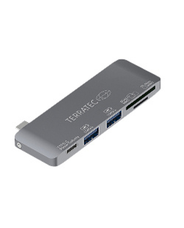 Terratec 283005 station d'accueil USB 3.2 Gen 1 (3.1 Gen 1) Type-C Gris