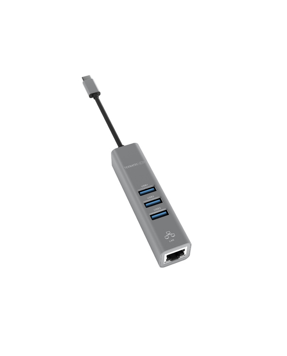 Terratec Connect c2 USB 3.2 Gen 1 (3.1 Gen 1) Type-C Argent