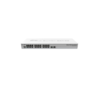 Mikrotik CRS326-24G-2S+RM commutateur réseau Géré L2 Gigabit Ethernet (10/100/1000) Gris