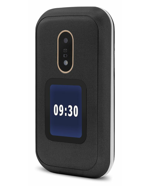 Doro 6060 7,11 cm (2.8") 124 g Noir, Blanc Téléphone numérique