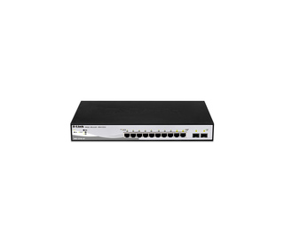 D-Link DGS-1210-10 commutateur réseau Géré L2 Gigabit Ethernet (10/100/1000) 1U Noir, Gris