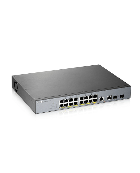 Zyxel GS1350-18HP-EU0101F commutateur réseau Géré L2 Gigabit Ethernet (10/100/1000) Connexion Ethernet, supportant l'alimentatio