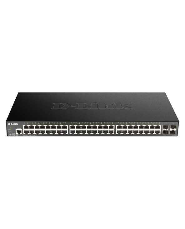 D-Link DGS-1250-52X commutateur réseau Géré L3 Gigabit Ethernet (10/100/1000) Noir