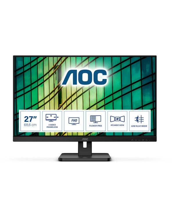 AOC E2 27E2QAE 27" LCD Full HD 4 ms Noir