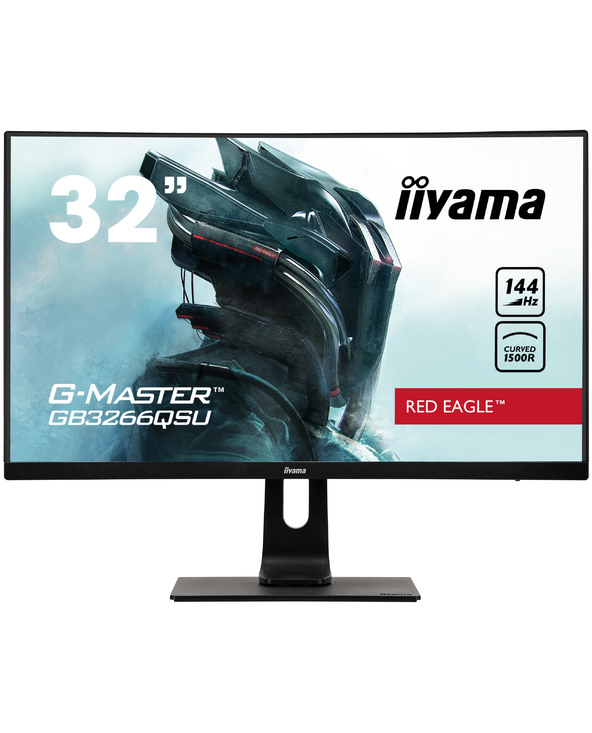 iiyama G-MASTER GB3266QSU-B1 31.5" LED Quad HD 1 ms Noir