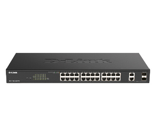 D-Link DGS-1100-26MPV2 commutateur réseau Géré L2 Gigabit Ethernet (10/100/1000) Connexion Ethernet, supportant l'alimentation v
