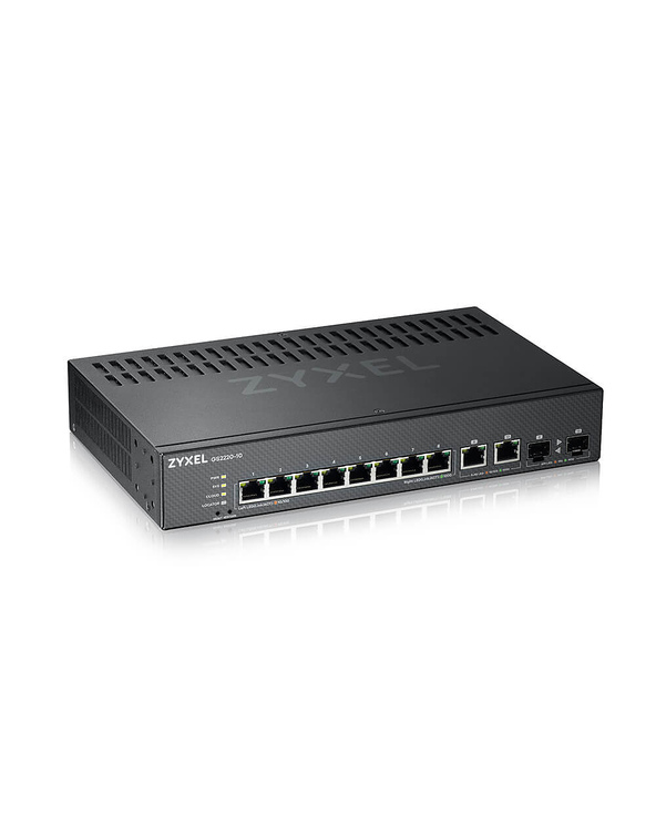 Zyxel GS2220-10-EU0101F commutateur réseau Géré L2 Gigabit Ethernet (10/100/1000) Noir