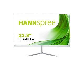 Hannspree HC240HFW 23.8" LED Full HD 8 ms Argent, Blanc