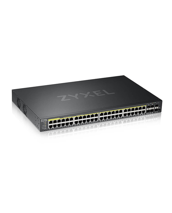 Zyxel GS2220-50HP-EU0101F commutateur réseau Géré L2 Gigabit Ethernet (10/100/1000) Connexion Ethernet, supportant l'alimentatio