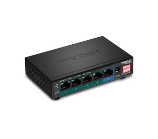Trendnet TPE-TG51G commutateur réseau Gigabit Ethernet (10/100/1000) Connexion Ethernet, supportant l'alimentation via ce port (