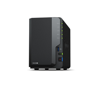 Synology DiskStation DS220+ serveur de stockage NAS Compact Ethernet/LAN Noir J4025