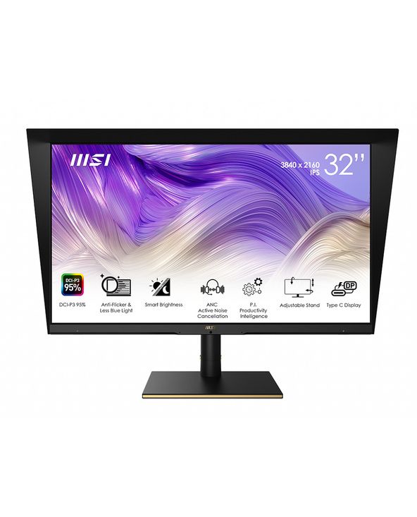 MSI Summit MS321UP 32" LED 4K Ultra HD 4 ms Noir, Or
