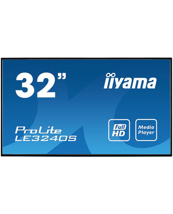 iiyama LE3240S-B3 affichage de messages Panneau plat de signalisation numérique 80 cm (31.5") LED 350 cd/m² Full HD Noir 16/7