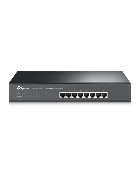 TP-Link TL-SG1008 commutateur réseau Non-géré Gigabit Ethernet (10/100/1000) Noir