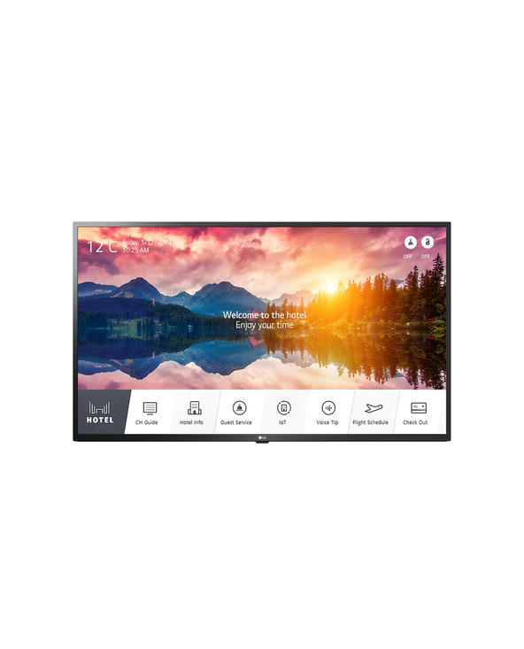 LG 43US662H9 TV Hospitality 109,2 cm (43") 4K Ultra HD Smart TV Noir 20 W
