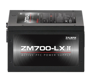 Zalman ZM700-LXII unité d'alimentation d'énergie 700 W 20+4 pin ATX ATX Noir