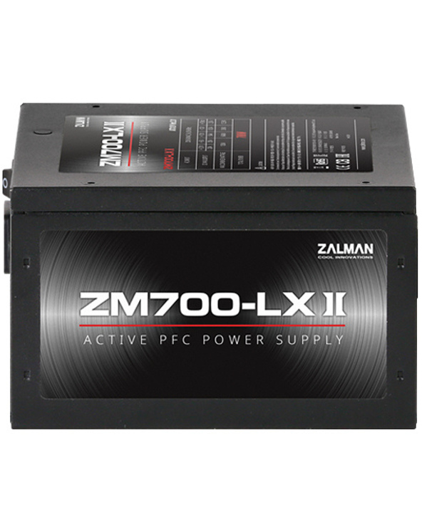 Zalman ZM700-LXII unité d'alimentation d'énergie 700 W 20+4 pin ATX ATX Noir