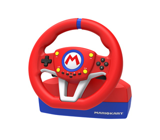 Hori Mario Kart Racing Wheel Pro Noir, Bleu, Rouge, Blanc USB Volant + pédales Analogique Nintendo Switch