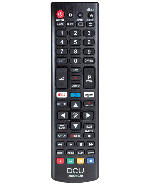 DCU Advance Tecnologic 30901020 télécommande IR Wireless TV Appuyez sur les boutons