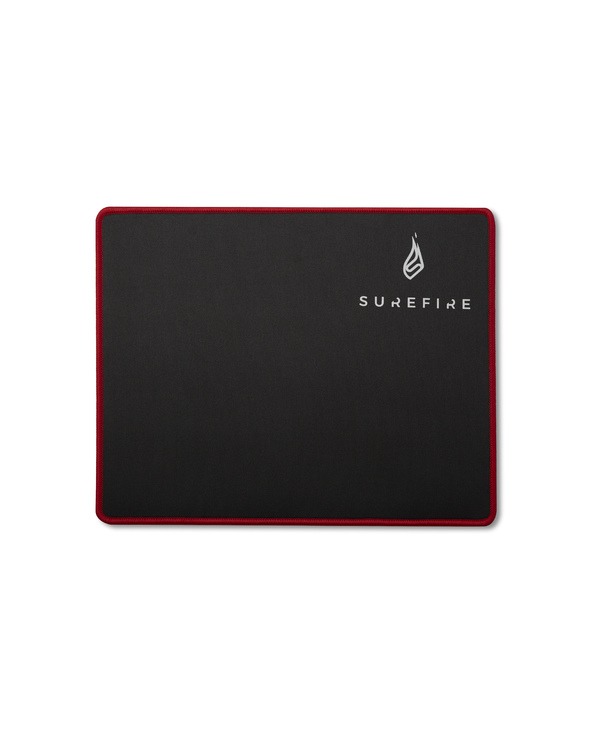 SureFire Silent Flight 320 Tapis de souris de jeu Noir, Rouge